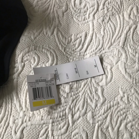 Spense women’s black ruffle blouse - Picture 7 of 7